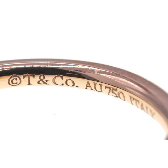 Tiffany Co Ring T Wire RG US Pink Gold - Picture 4 of 5